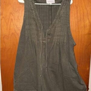 Velvet Women's Olive Sleeveless romper NWOT